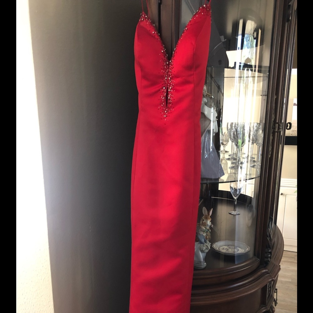 Low cut front formal
